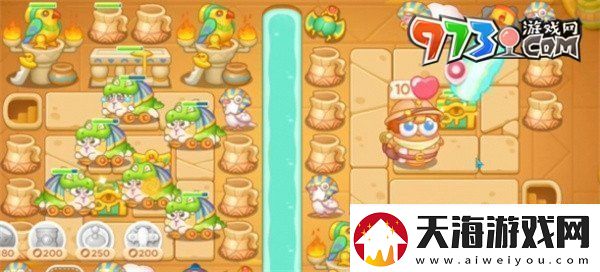 保卫萝卜4法老归来第118关怎么过法老归来第118关通关攻略
